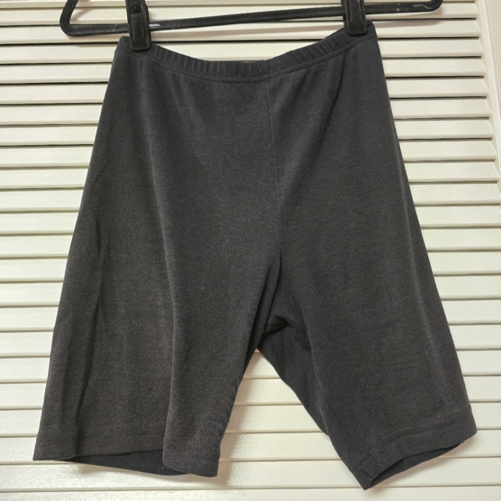 Star Cody - 100% Cotton Faded Black Stretchy Activewear Workout Shorts